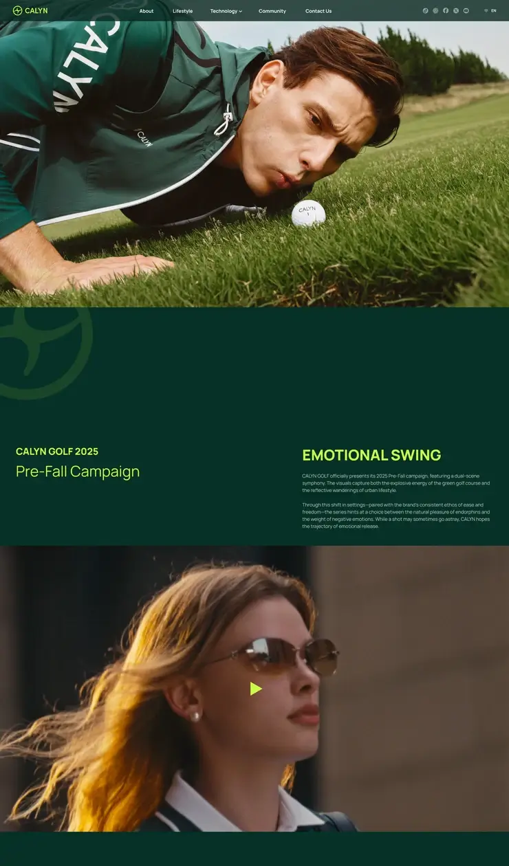 CL 高尔夫品牌服饰官网